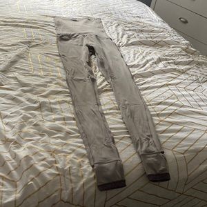 Ultra high waist reversible stirrup leggings